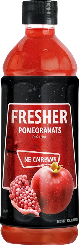 Fresher Essentials Pomegranate Bottle